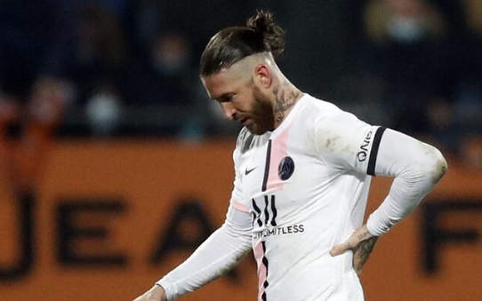 فيديو راموس خلال مباراة باريس سان جيرمان 